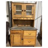 Antique Bakers Cupboard