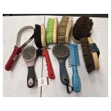 Variety of Horse Brushes & Hoof Pick