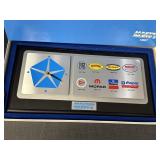 1997 Mopar Master Parts Dealer clock plaque,