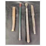 (3) shaft metal point Chisels & Punch