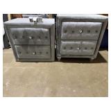 2 New 2 drawer night stands