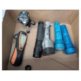 Flashlights, Lionel lantern, RCA Digital Answering