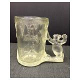 1997 Coca-Cola Polar Bear Glass Mug w/an