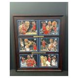 Upper Deck Micheal Jordan framed plates