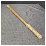 Vintage Turned Wooden Police Baton/ Billy Club