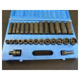 No. 1328RD standard & deep impact socket set