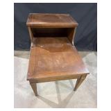 Step back End Table