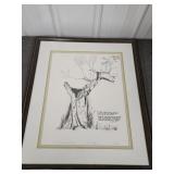 Framed 'Tree of Hope' by B.J. Goetz.