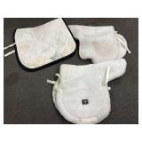 (3) English Saddle Pads