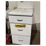 3 Drawer Metal Cabinet