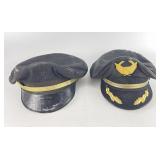 Vintage Aviation Uniform Caps - Bancroft & More