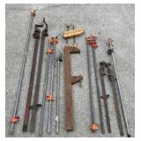 Selection of Bar & Pipe Clamps