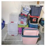 Collection of Storage Totes
