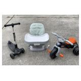 Fisher Price Harley Davidson Push Trike & More