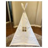 6 FT Wood & Muslin Play Tee Pee