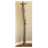 Birch Pole Coat Rack