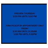 Pickup in Conroe Friday, 2/27, or Shipping