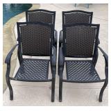 Cast Aluminum Patio Chairs