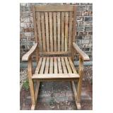 Patio Teak Rocker