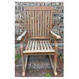 Patio Teak Rocker