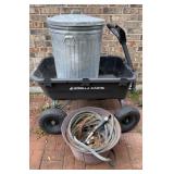Gorilla Dump Cart, Galvanized Can & More