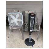 Aluminum & Woven Seat Chairs, Fans & More