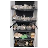 Glassware, Serving Items, Books & More