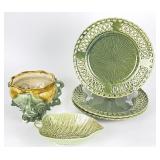 Bordallo Pinheiro Majolica Tray & More