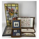 Vintage Cross Stitch & Needlepoint Home Decor