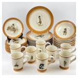 Montana Lifestyles Dinnerware 'Cowboy Reflections'