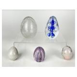 Art Glass & Marble Eggs
