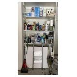 NIB Portable Fans, Cleaning Supplies & More