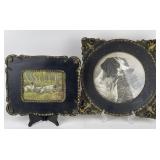Victorian Style Frames w/ Decorative Dog Prints