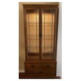 Davis Cabinet Company Chinoiserie Teak Display