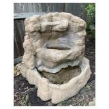 Fiberglass & Resin 2 Piece Exterior Waterfall