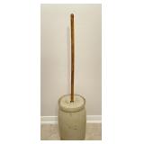 Vintage Oklahoma Pottery Company Butter Churn
