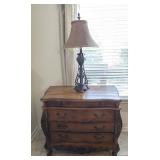 Bombe Style Chest & Lamp