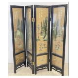Chinese 4 Panel Folding Screen