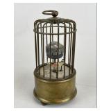 Vintage Mechanical Bird Cage Clock