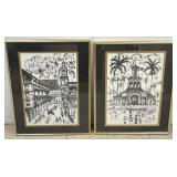 Framed Signed Art Prints - Botana