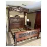 Rococo Revival Bed Frame
