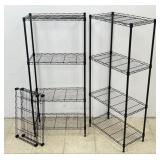 Multitier Metal Wire Shelving Units
