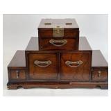 Asian Style Tabletop Traveling Vanity