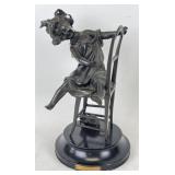 Bronze Figurine - 'Joli Chat' Par Franz Iffland
