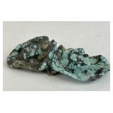 Hand Carved Turquoise Frog Figurine