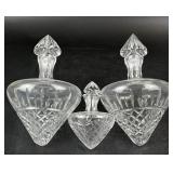 Avitra Reclining Crystal Decanters & More