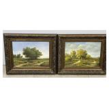 Gilt Framed Original Oil on Canvas