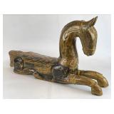 Chinese Tang Dynasty Inspired Wooden Horse