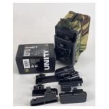 Unity Tactical FAST Optic Riser & Camo Zipper Bag