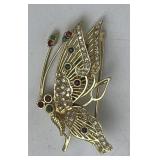 14 KT Yellow Gold En Tremblant Brooch/Pendant
